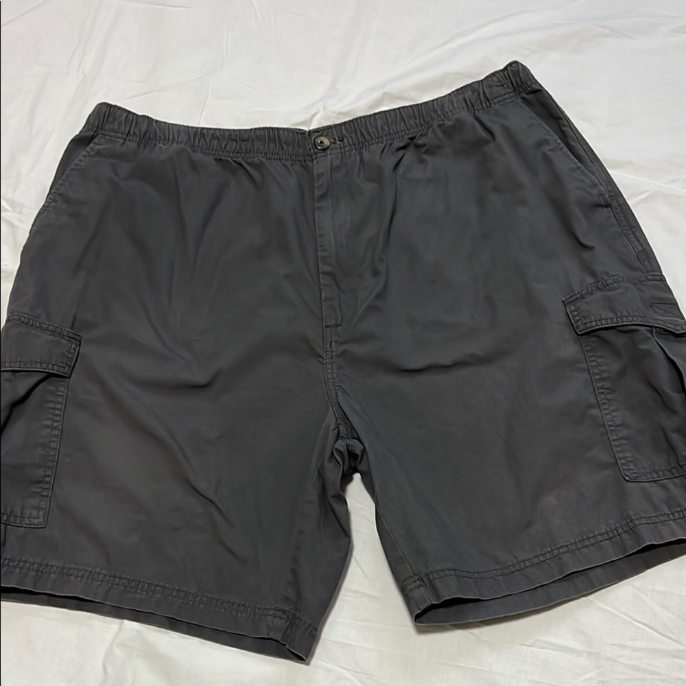 Roundtree & Yorke Grey Cargo Shorts